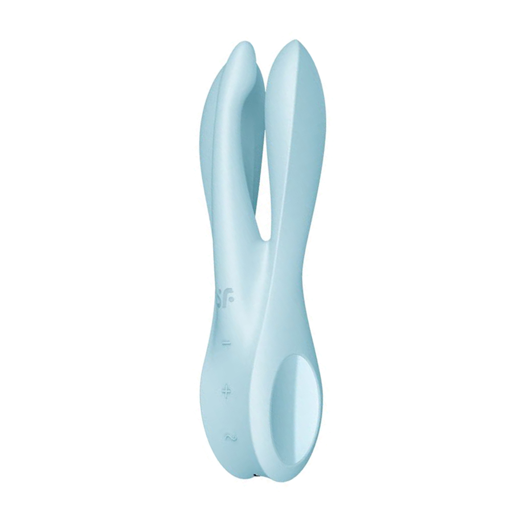 Кліторальний вібратор Satisfyer Threesome 1 Vibrator світло-блакитний, 1 шт